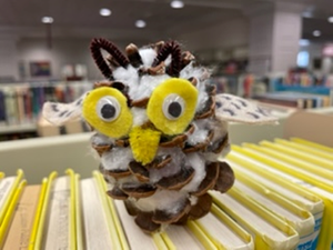 Pinecone Snow Owl Cr